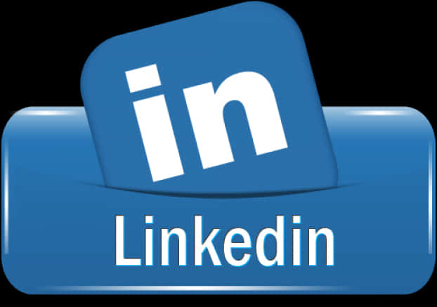 Linked In Logo3 D Rendering PNG image