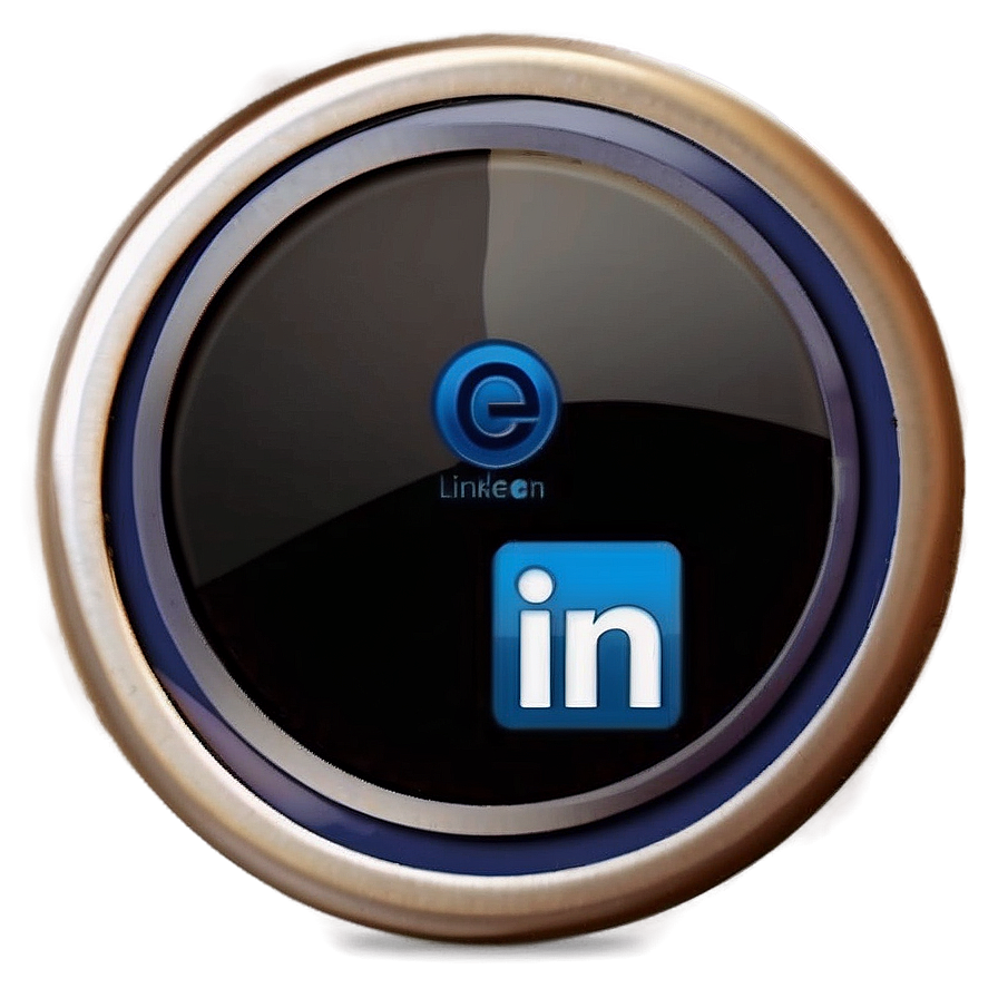 Linkedin Contact Us Button Png 22 PNG image