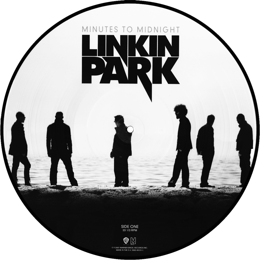 Linkin Park Minutesto Midnight Vinyl PNG image