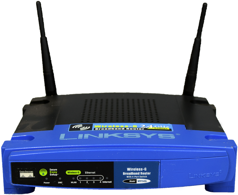 Linksys Wireless G Router PNG image