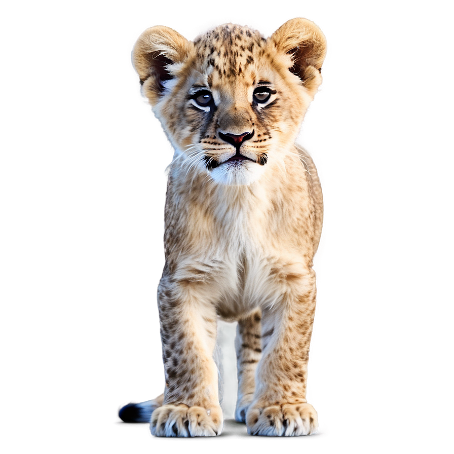 Lion Cub Adorable Png 41 PNG image