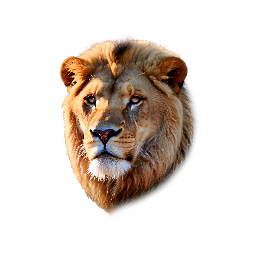 Lion Face C PNG image