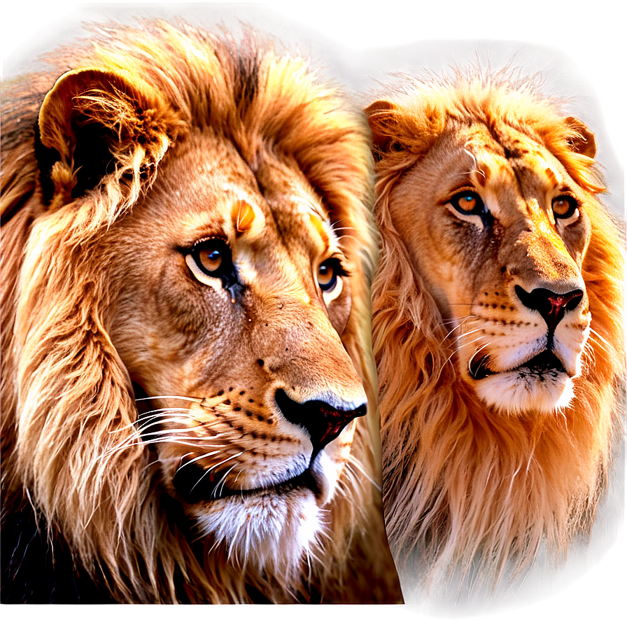 Lion Face Graphic Png Uvo PNG image