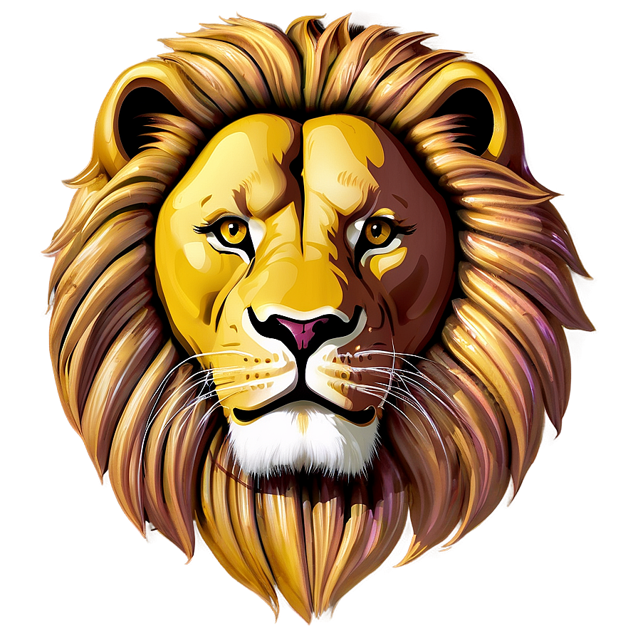 Lion Face Symbol Png Stm14 PNG image