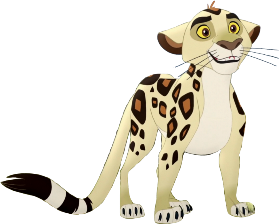 Lion Guard Animated Character Fuli PNG image