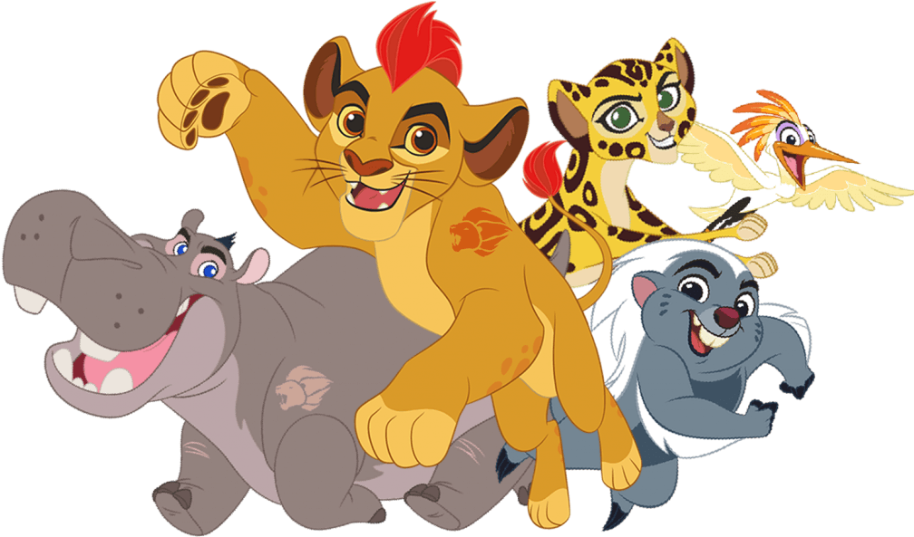 Lion Guard Characters Animated PNG image