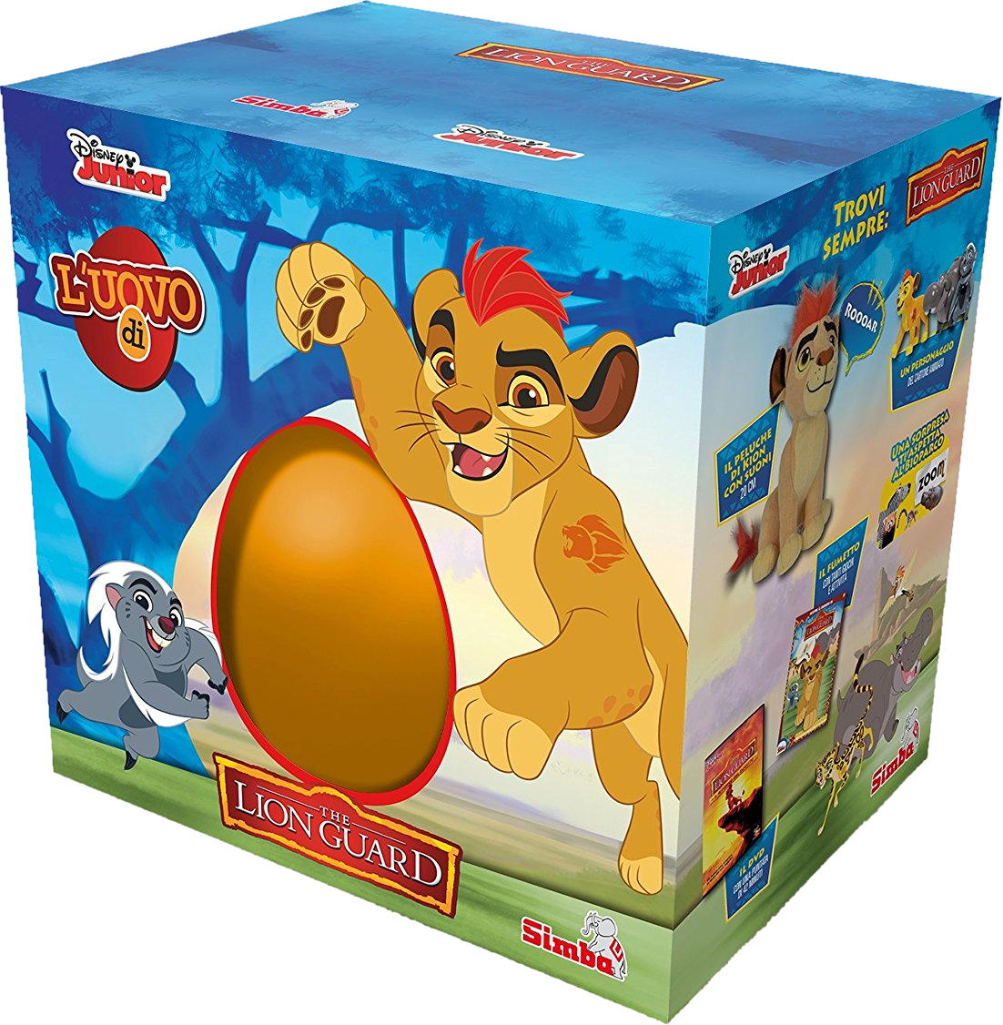 Lion Guard Toy Box Packaging PNG image