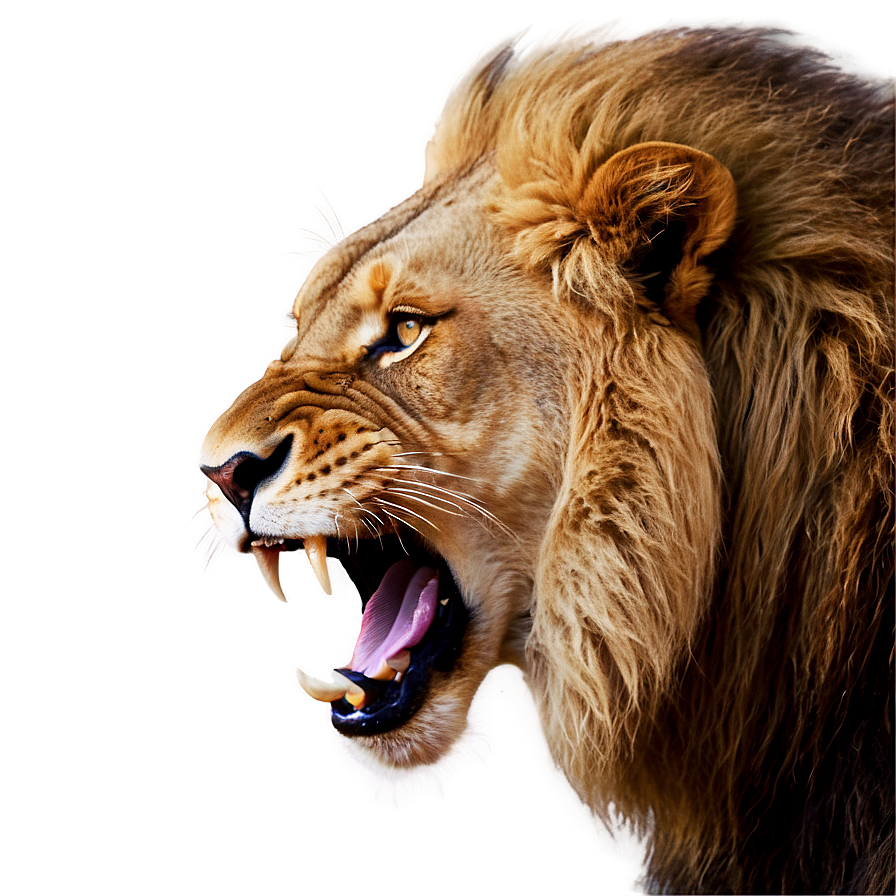 Lion Head Roar Png 26 PNG image