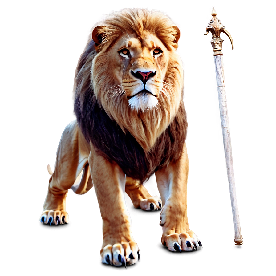 Lion King On Throne Png Pxd39 PNG image