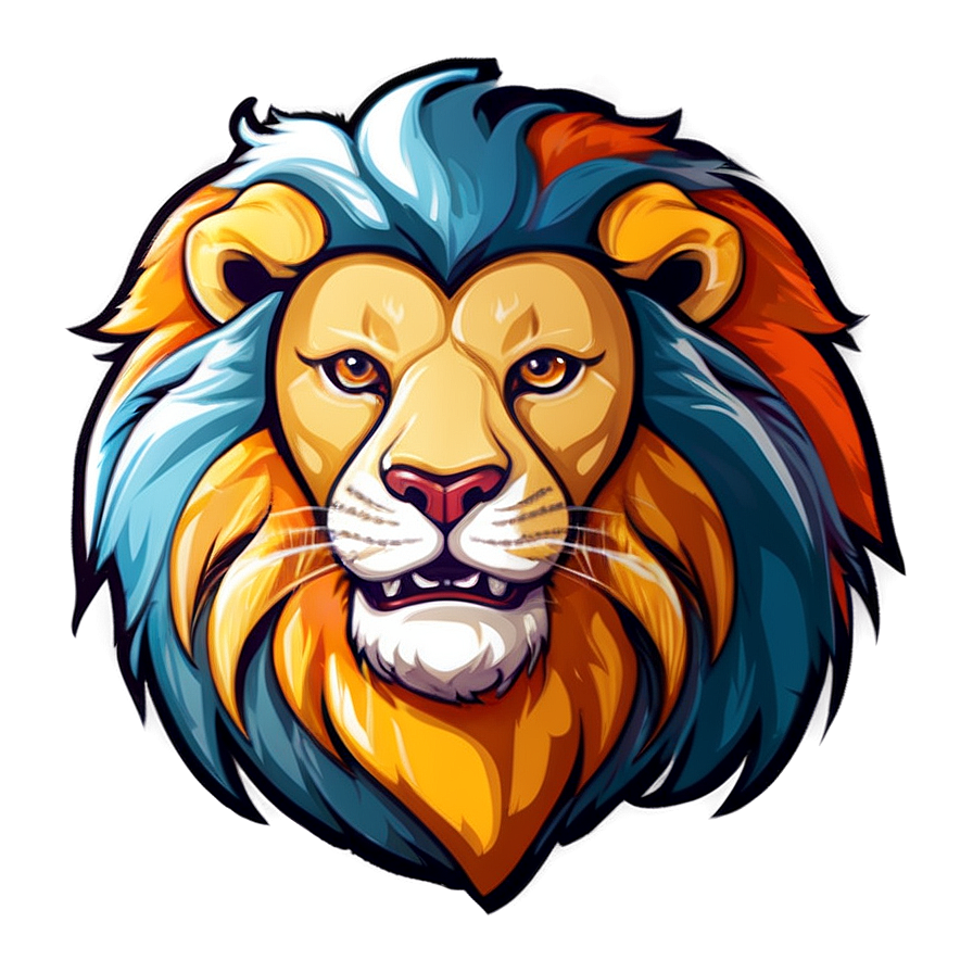 Lion Mascot Logo Png Yif32 PNG image