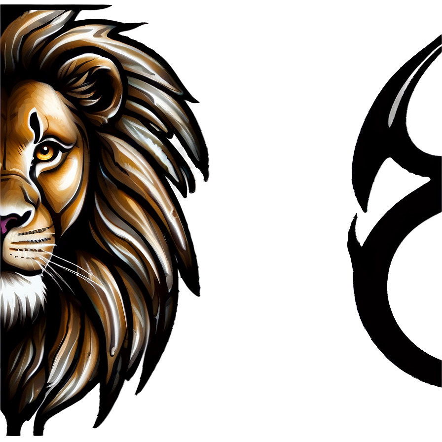 Lion Tattoo Png 05042024 PNG image