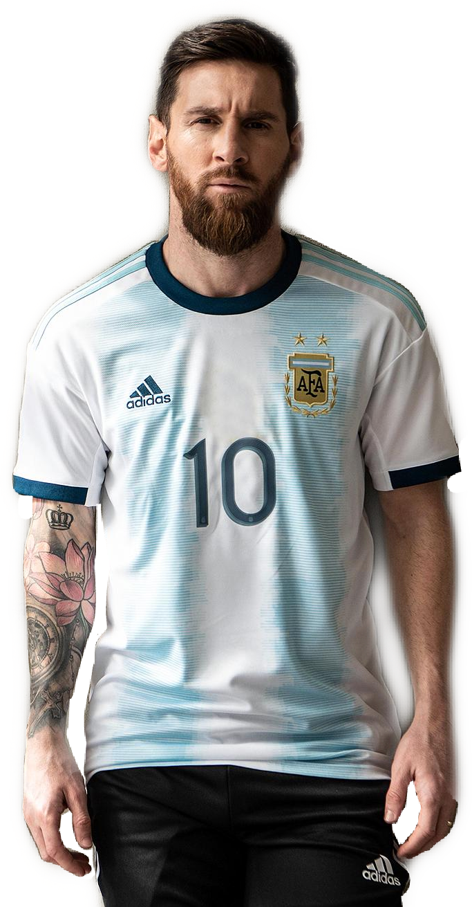 Lionel Messi Argentina Jersey PNG image