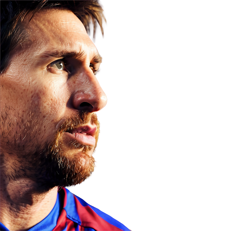 Lionel Messi Close-up Png 06242024 PNG image