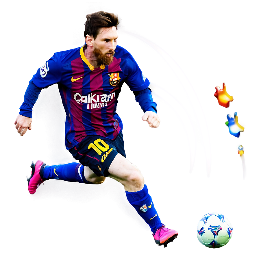 Lionel Messi Dribbling Png Nhb86 PNG image