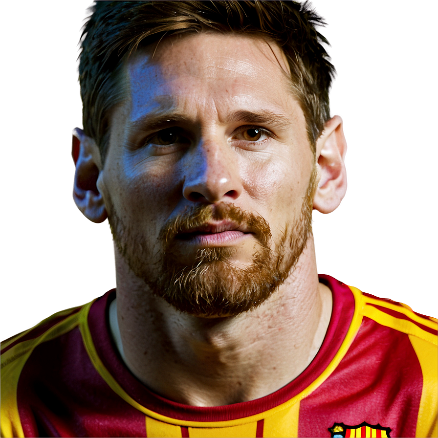 Lionel Messi Head Shot Png 40 PNG image