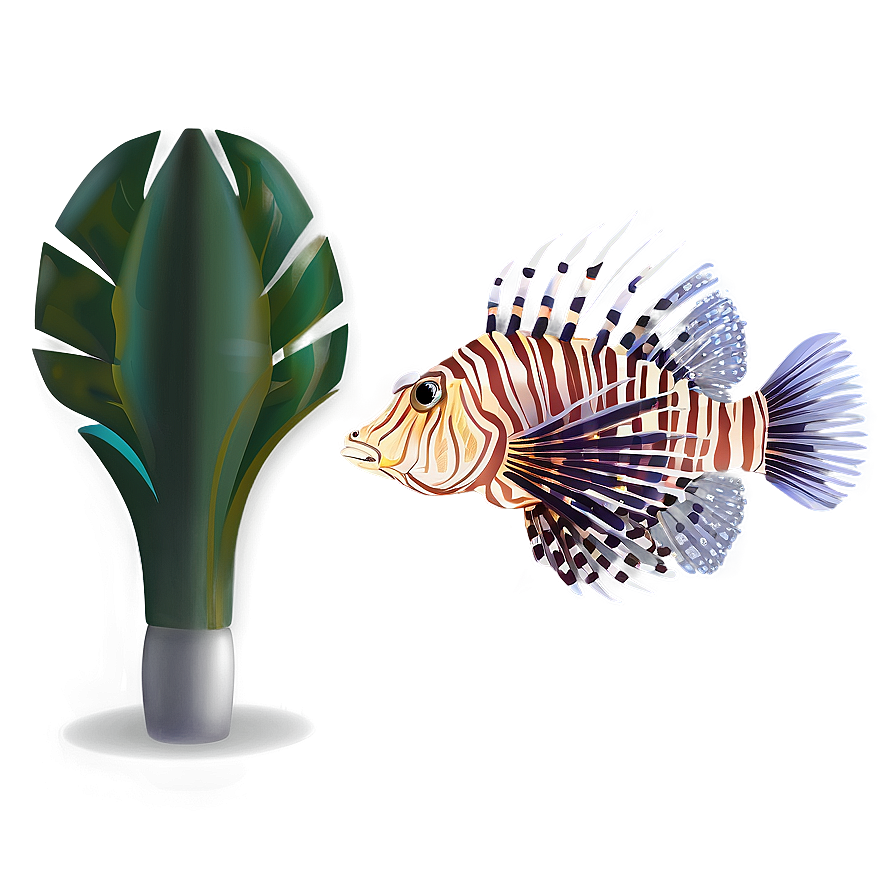 Lionfish Illustration Png Ceq PNG image