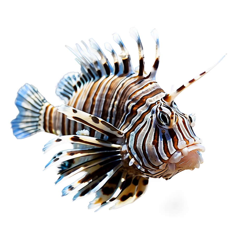 Lionfish Profile Png 06292024 PNG image