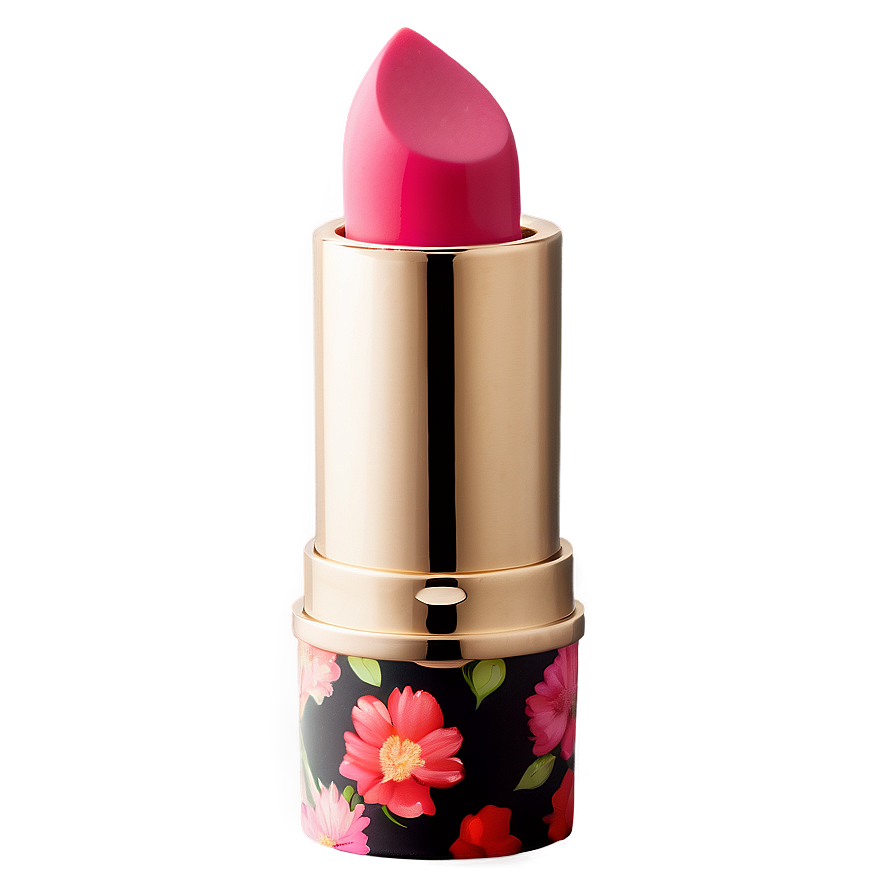 Lipstick In Floral Case Png 05242024 PNG image