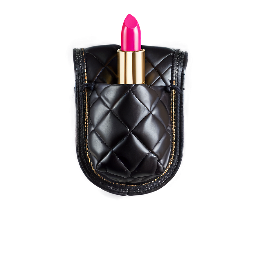Lipstick In Leather Pouch Png Edm43 PNG image