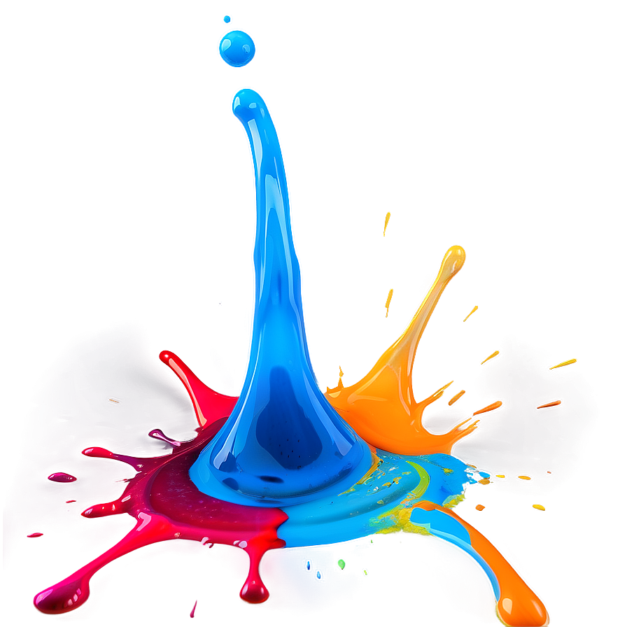 Liquid Color Splash Png 48 PNG image