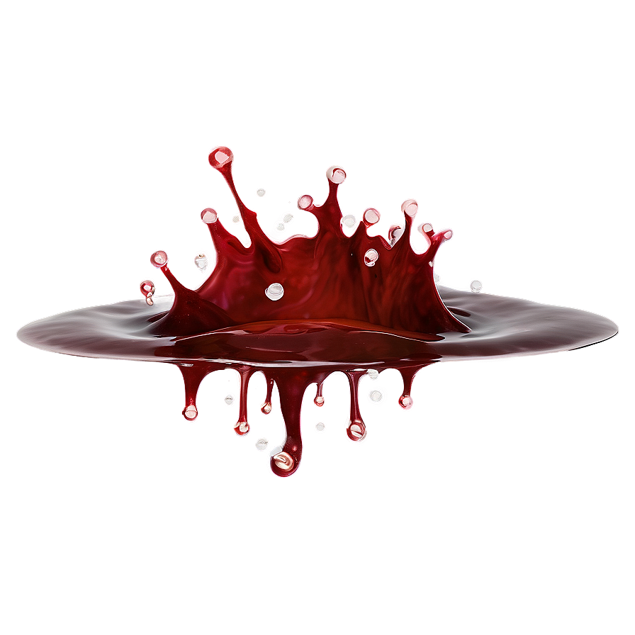 Liquid Life: Blood Splash Png Iot PNG image