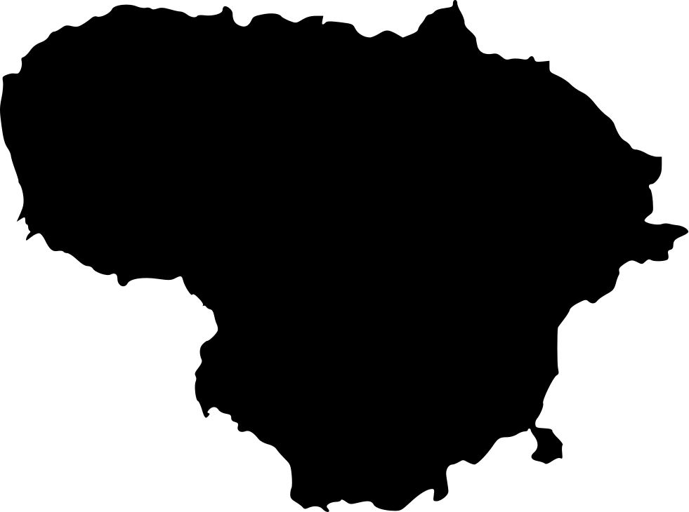 Lithuania Silhouette Outline PNG image