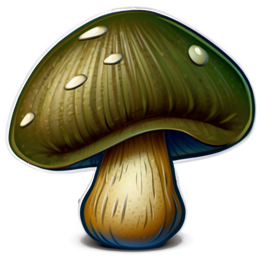 Little Mushroom Cartoon Png 06272024 PNG image