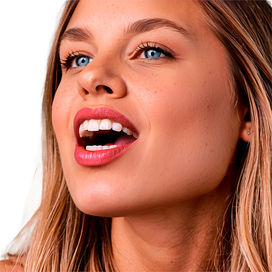 Lively Biting Lip Image Png Fou PNG image