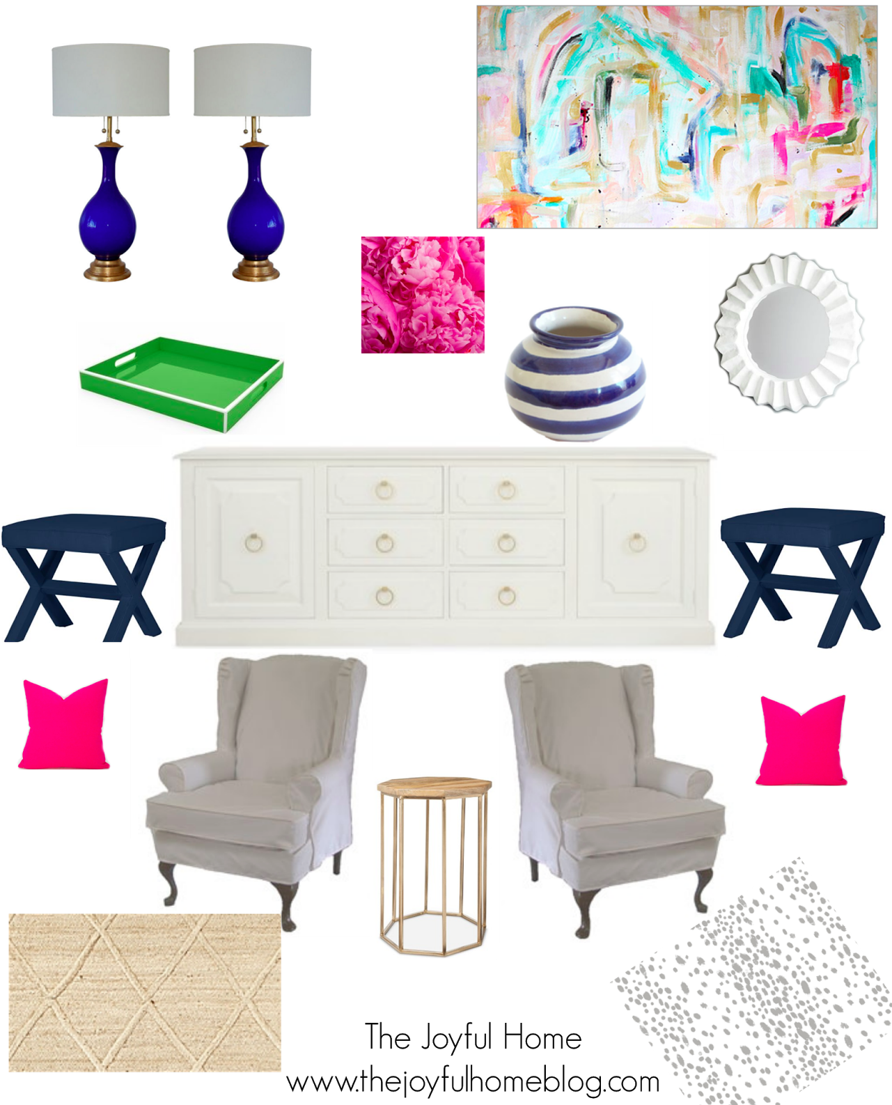Living Room Decor Inspiration Collage PNG image