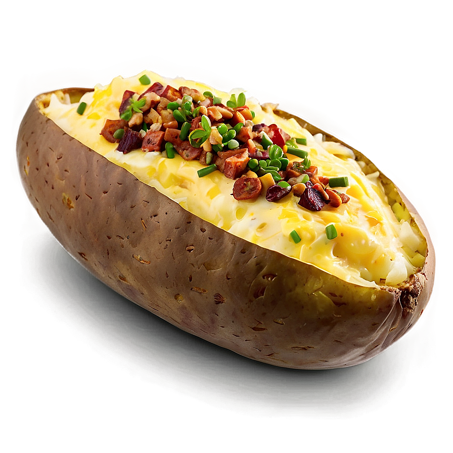 Loaded Baked Potato Png 06212024 PNG image