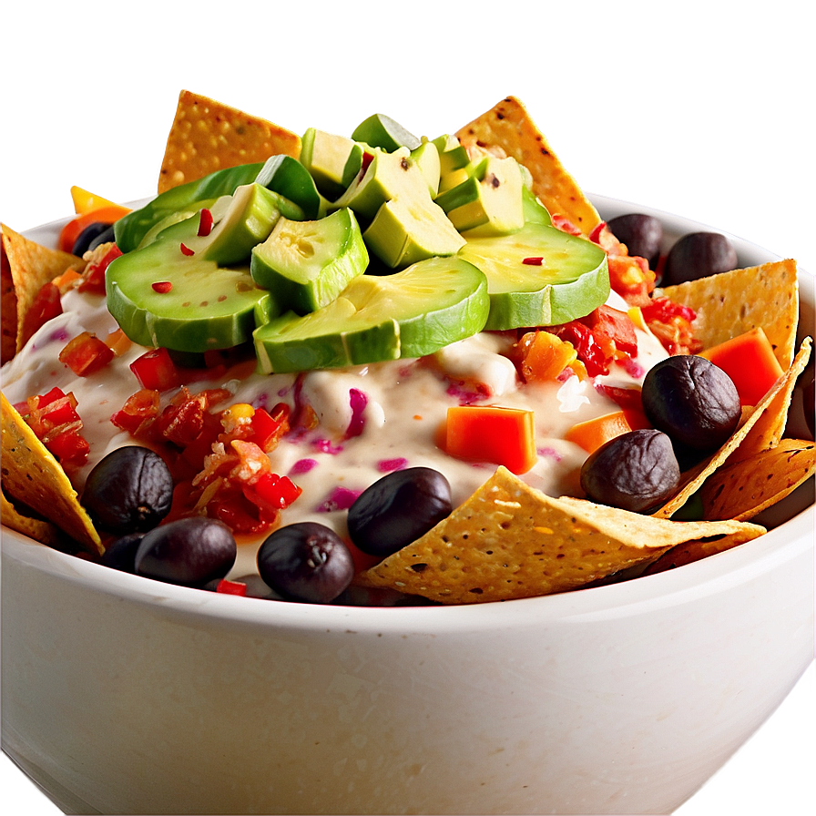 Loaded Nacho Bowl Png Ctc PNG image