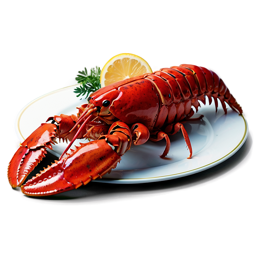 Lobster On Plate Png Lli PNG image