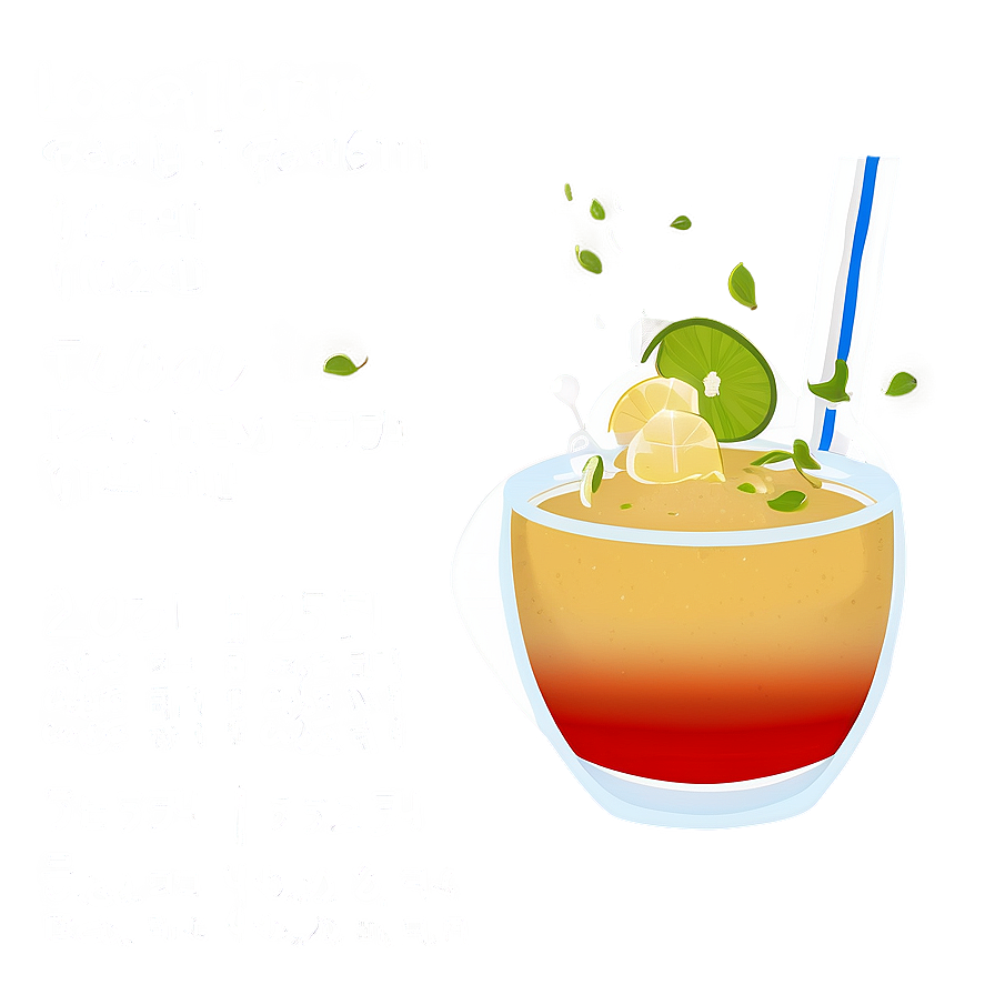 Local Specialty Cocktails Png Qou PNG image