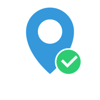 Location Checkmark Icon PNG image