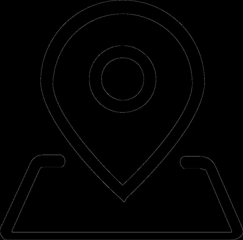 Location Icon Outline PNG image