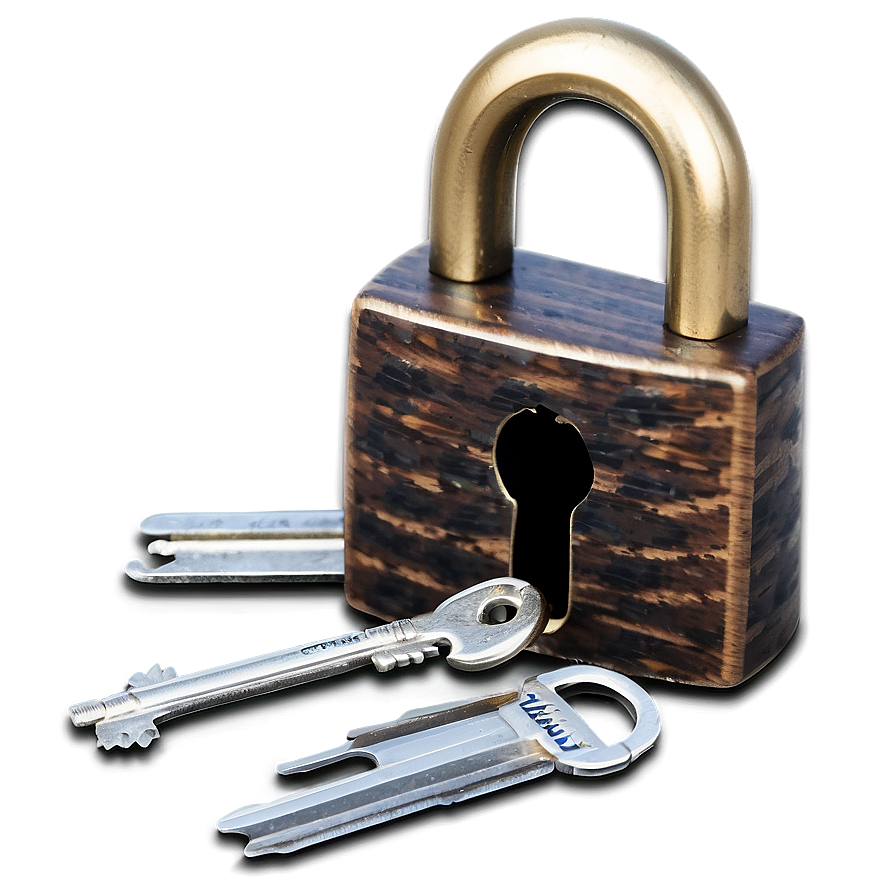 Lock And Keys Png 05242024 PNG image