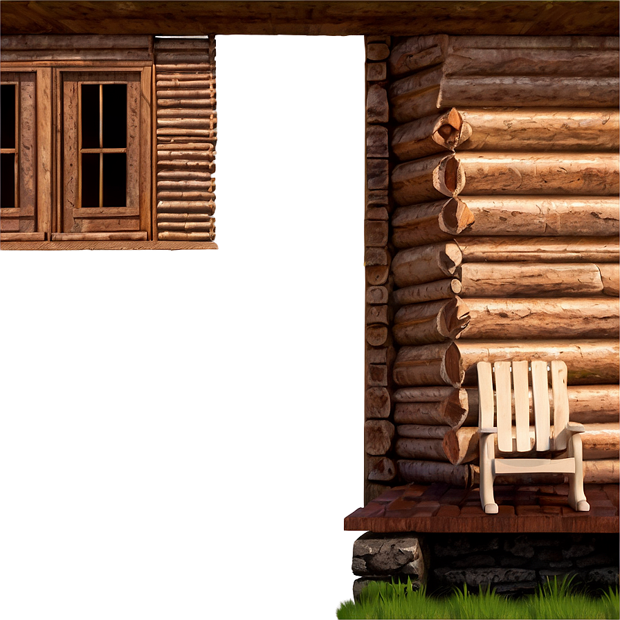 Log Cabin D PNG image