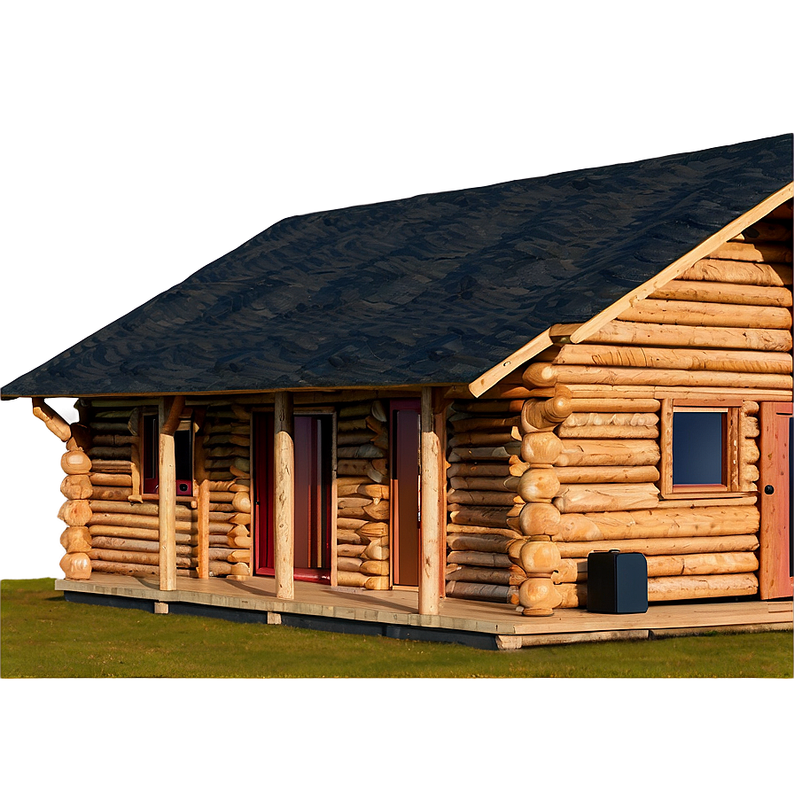 Log Cabin With Panoramic Views Png 06122024 PNG image