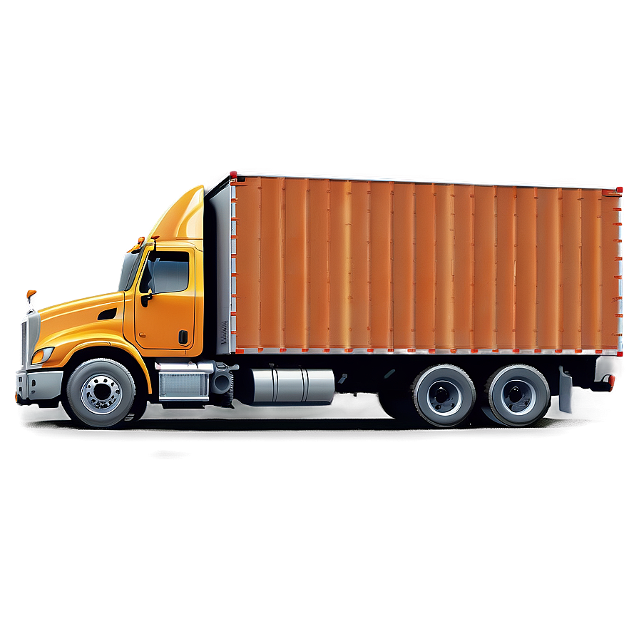 Logistic Truck Art Png Iwg PNG image