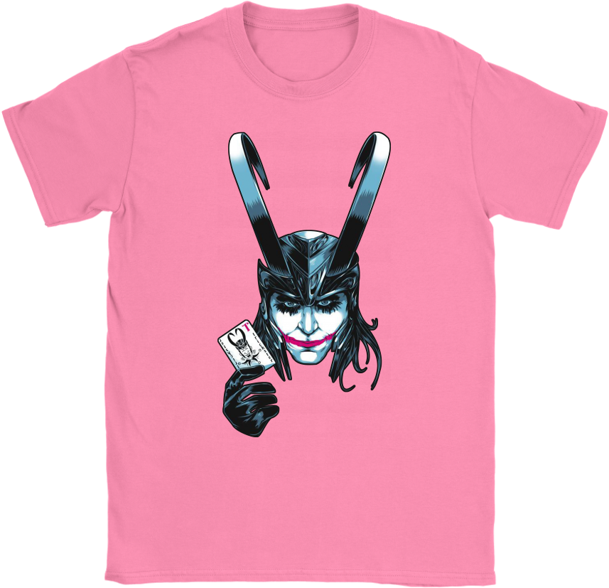 Loki Card Trick T Shirt Design PNG image