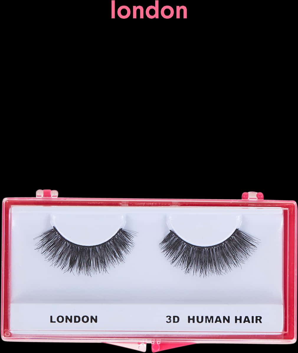 London3 D Human Hair Eyelashes PNG image