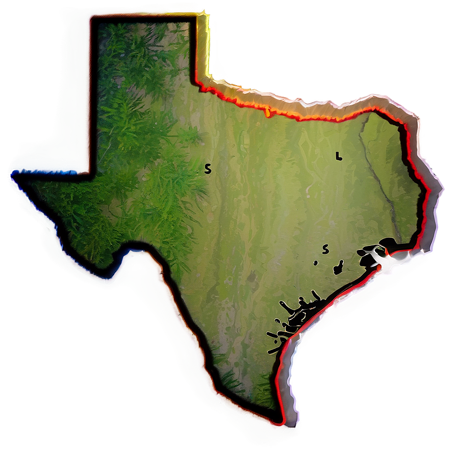 Lone Star State Outline Png 84 PNG image