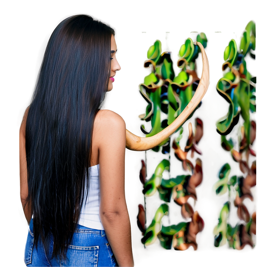 Long Hair Beauty Png 99 PNG image