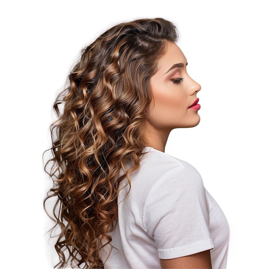 Long Hair Dreamy Curls Png Exg92 PNG image