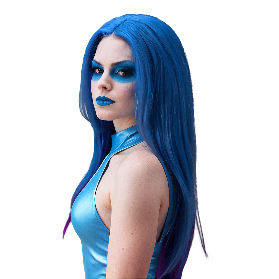 Long Hair Mystique Png 47 PNG image