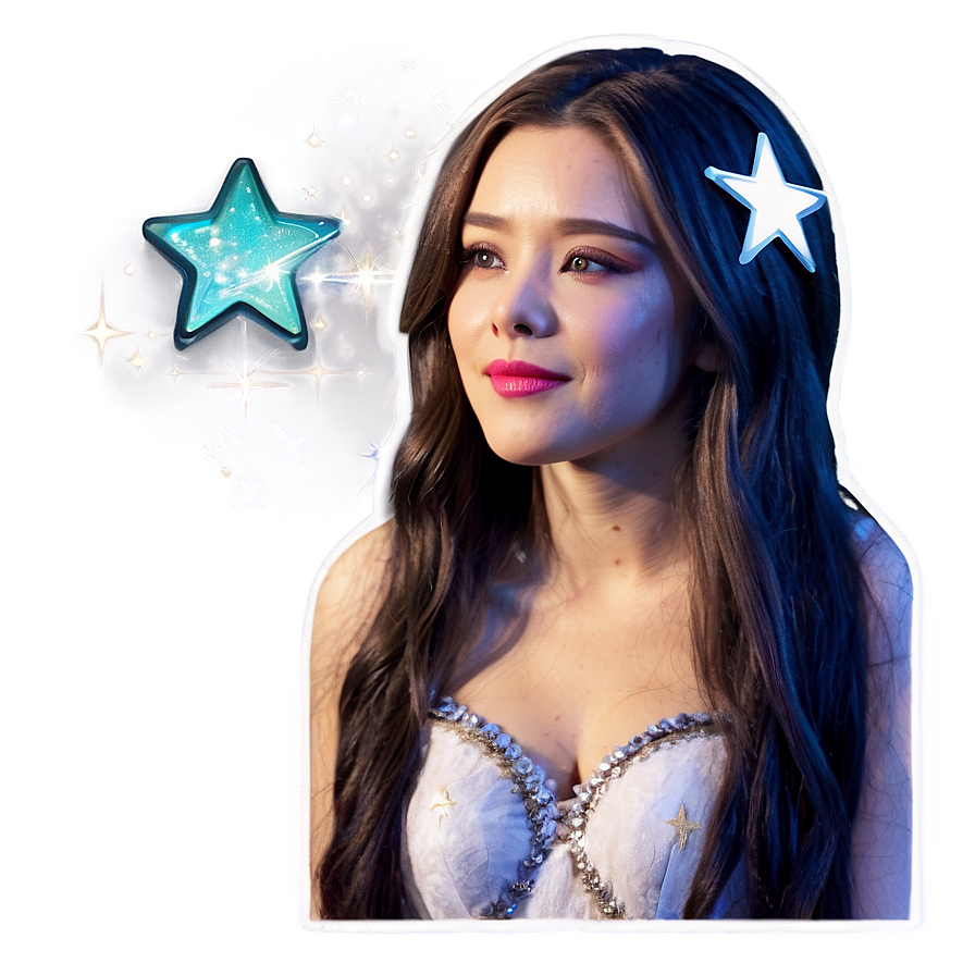 Long Hair Starlight Png 10 PNG image