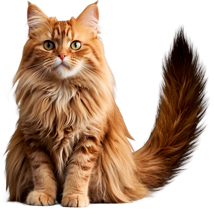 Long Haired Cat Png Rjr43 PNG image