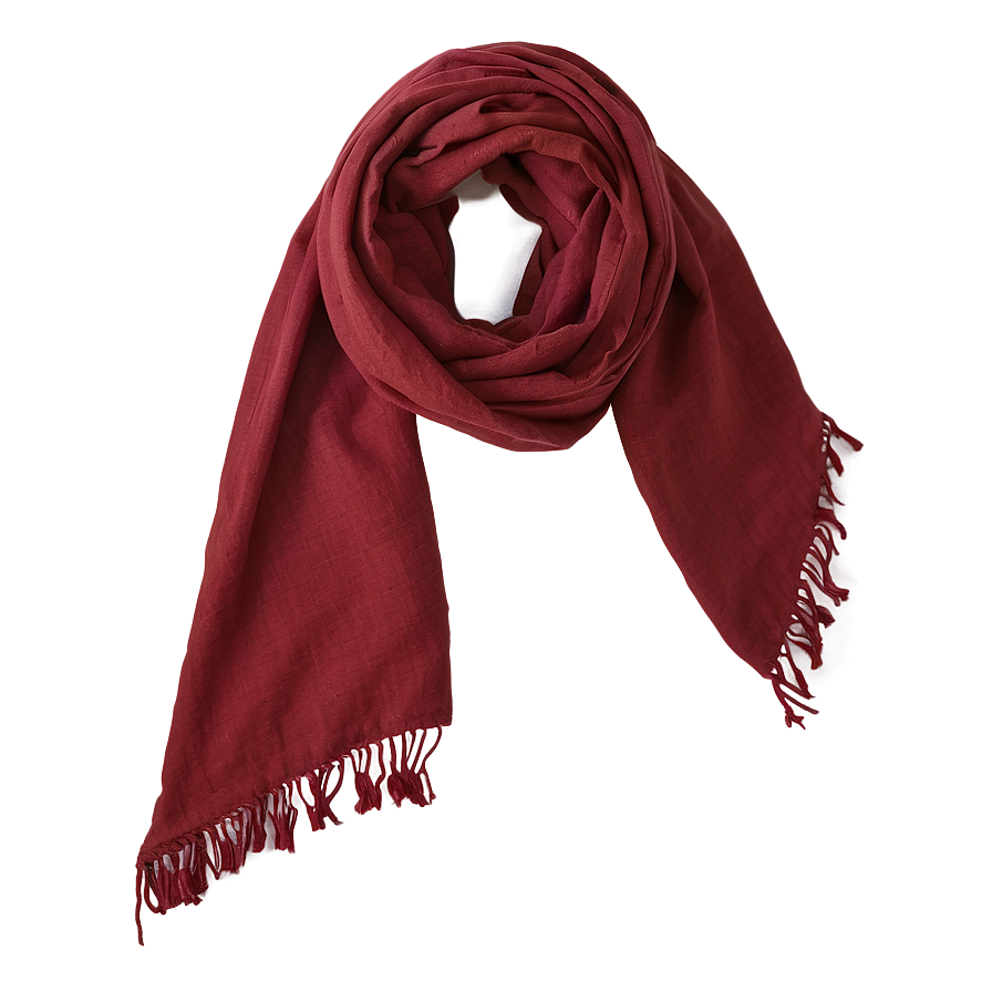 Long Red Scarf Png 06252024 PNG image