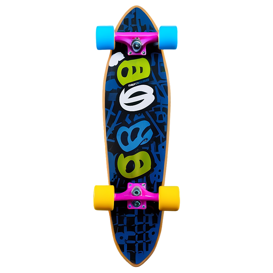 Longboard Skateboard Png Eco PNG image