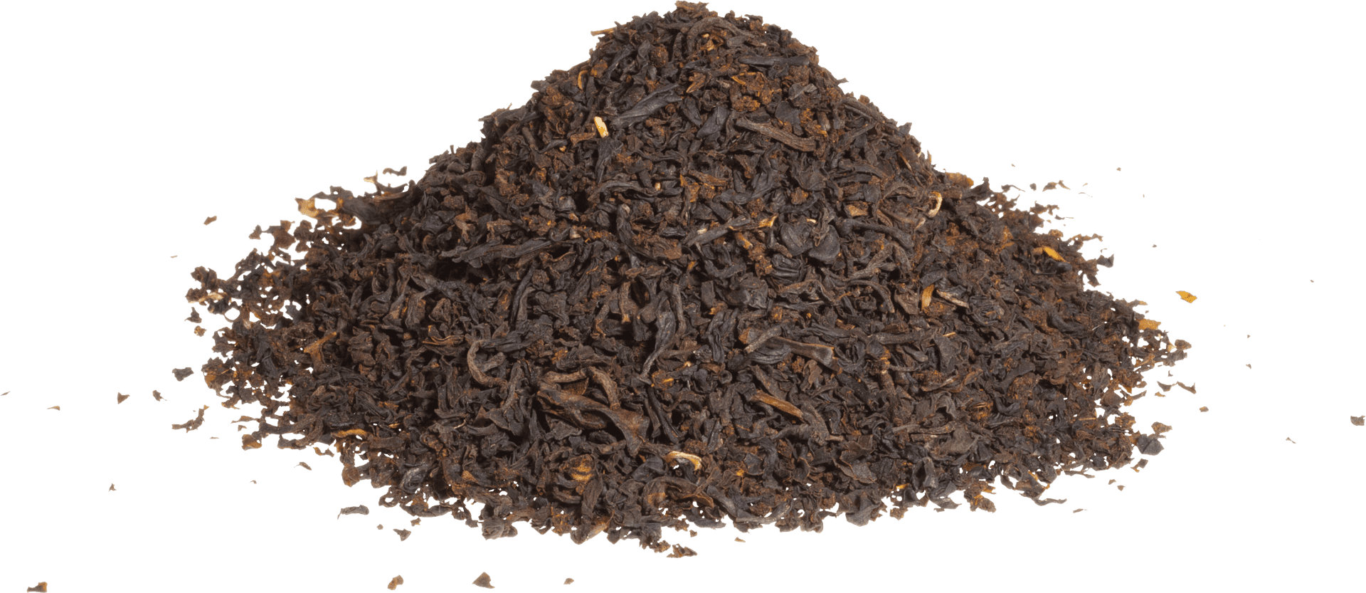 Loose Black Tea Leaves PNG image